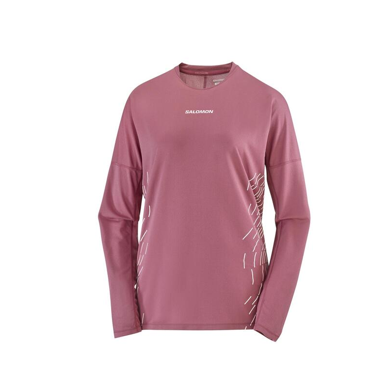 SALOMON SENSE AERO LS TEE GFX Women