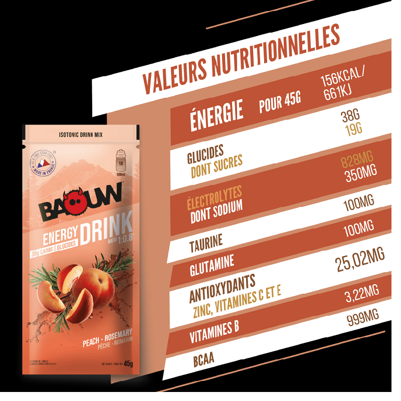 BAOUW ENERGY Drink 45 gr
